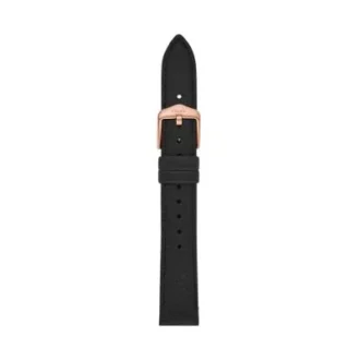 16 mm Siyah LiteHide™ Deri Kayış