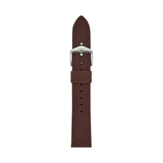 18 mm Koyu Kahverengi LiteHide™ Deri Kayış