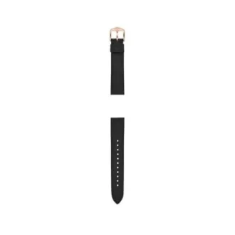 18 mm Siyah LiteHide™ Deri Kayış