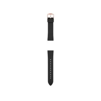 18 mm Siyah Silikon Kayış