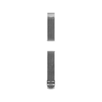 22 mm Duman Rengi Paslanmaz Çelik Mesh Bilezik