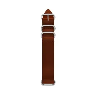 22 mm Kahverengi Deri Kayış