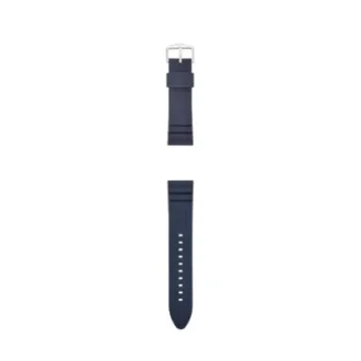 22 mm Koyu Mavi Silikon Saat Kayışı