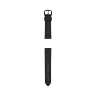 22 mm Siyah LiteHide™ Deri Kayış