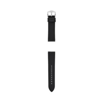 22 mm Siyah LiteHide™ Deri Kayış