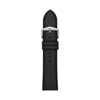 24 mm Siyah LiteHide™ Deri Kayış 24 mm Siyah LiteHide™ Deri Kayış