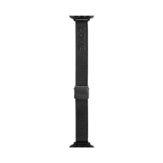 Apple Watch® için 38/40/41/42 mm Siyah Paslanmaz Çelik Örgü Kordon Apple Watch® için 38/40/41/42 mm Siyah Paslanmaz Çelik Örgü Kordon