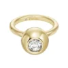 Bright Baubles Altın Rengi Pirinç Merkez Odaklı Yüzük Bright Baubles Altın Rengi Pirinç Merkez Odaklı Yüzük