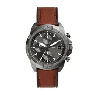 Bronson Kronograf Kahverengi LiteHide™ Deri Saat