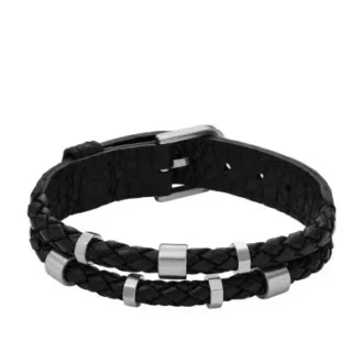 Bronson Leather Essentials Siyah Deri Kayışlı Bileklik Bronson Leather Essentials Siyah Deri Kayışlı Bileklik