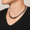 Bronson Siyah Rondell Kolye Bronson Siyah Rondell Kolye