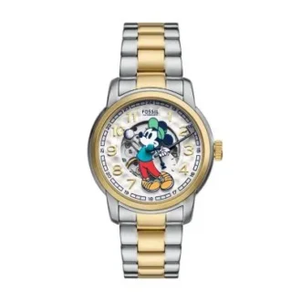 Disney Mickey Mouse x Fossil Sınırlı Sayıda Üretilen Golf Saati