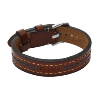 Everett Topstitch Kahverengi Deri Kayışlı Bileklik Everett Topstitch Kahverengi Deri Kayışlı Bileklik