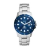 Fossil Blue Dive Üç İbreli Tarih Paslanmaz Çelik Saat Fossil Blue Dive Üç İbreli Tarih Paslanmaz Çelik Saat