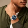 Fossil Blue Dive Üç İbreli Tarih Paslanmaz Çelik Saat Fossil Blue Dive Üç İbreli Tarih Paslanmaz Çelik Saat