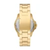 Fossil Blue GMT Altın Rengi Paslanmaz Çelik Saat Fossil Blue GMT Altın Rengi Paslanmaz Çelik Saat