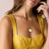 Harlow Altın Rengi Paslanmaz Çelik Kolye Harlow Altın Rengi Paslanmaz Çelik Kolye