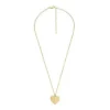 Harlow Linear Texture Heart Altın Rengi Paslanmaz Çelik Kolye Harlow Linear Texture Heart Altın Rengi Paslanmaz Çelik Kolye