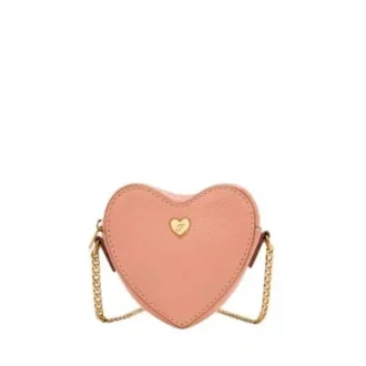 Heart Top Zip Cüzdan