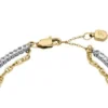 Heritage D-Link Glitz İki Tonlu Paslanmaz Çelik Tenis Bilezik Heritage D-Link Glitz İki Tonlu Paslanmaz Çelik Tenis Bilezik