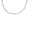 Heritage D-Link Glitz Paslanmaz Çelik Zincir Tenis Kolye Heritage D-Link Glitz Paslanmaz Çelik Zincir Tenis Kolye