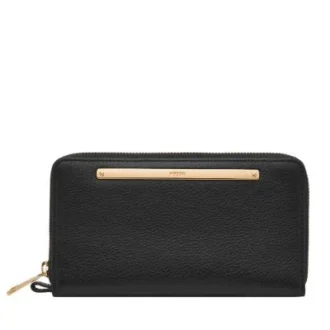 Liza Deri Fermuarlı Clutch Cüzdan