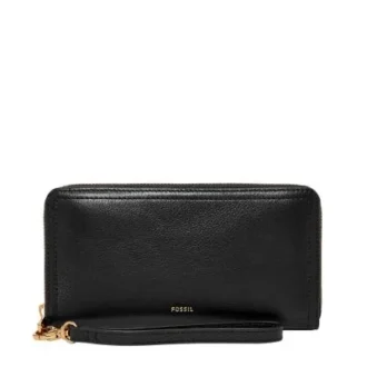 Logan Deri RFID Fermuarlı Clutch Cüzdan