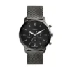 Neutra Chronograph Smoke Paslanmaz Çelik Mesh Saat Neutra Chronograph Smoke Paslanmaz Çelik Mesh Saat