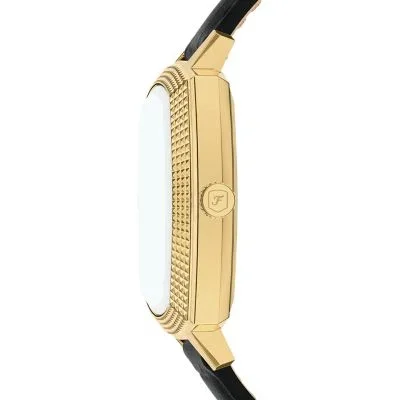 Nick Jonas x Fossil Machine Luxe Üç İbreli Siyah Timsah Derisi Saat Nick Jonas x Fossil Machine Luxe Üç İbreli Siyah Timsah Derisi Saat