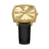 Nick Jonas x Fossil Machine Luxe Üç İbreli Siyah Timsah Derisi Saat Nick Jonas x Fossil Machine Luxe Üç İbreli Siyah Timsah Derisi Saat