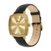 Nick Jonas x Fossil Machine Luxe Üç İbreli Siyah Timsah Derisi Saat Nick Jonas x Fossil Machine Luxe Üç İbreli Siyah Timsah Derisi Saat