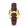 Nick Jonas x Fossil Machine Luxe Mavi Vignette Üç İbreli Kahverengi Timsah Derisi Saat Nick Jonas x Fossil Machine Luxe Mavi Vignette Üç İbreli Kahverengi Timsah Derisi Saat