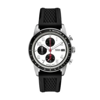 Sport Tourer Kronograf Siyah Silikon Saat