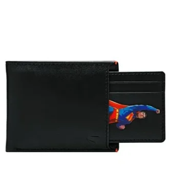Superman x Fossil Derrick Sliding 2’si 1 Arada Cüzdan
