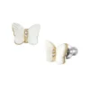 Sutton Radiant Wings Beyaz Sedefli Stud Kelebek Küpe Sutton Radiant Wings Beyaz Sedefli Stud Kelebek Küpe
