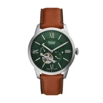 Townsman Otomatik Kahverengi Deri Saat