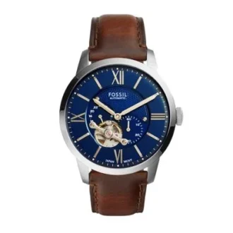 Townsman Otomatik Kahverengi Deri Saat